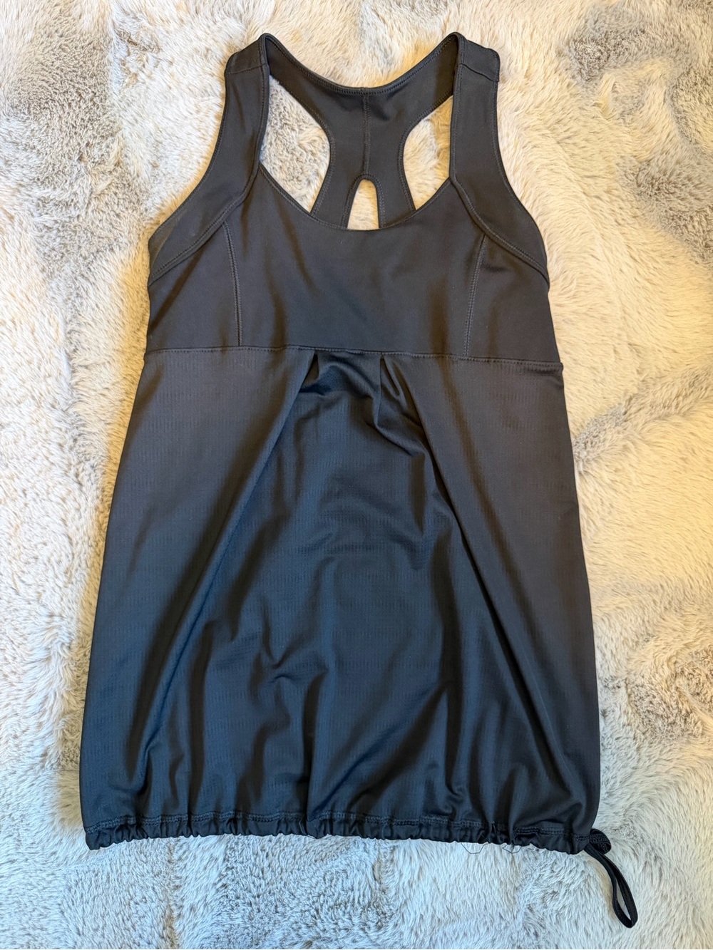 Women’s Black Active Top with Racerback